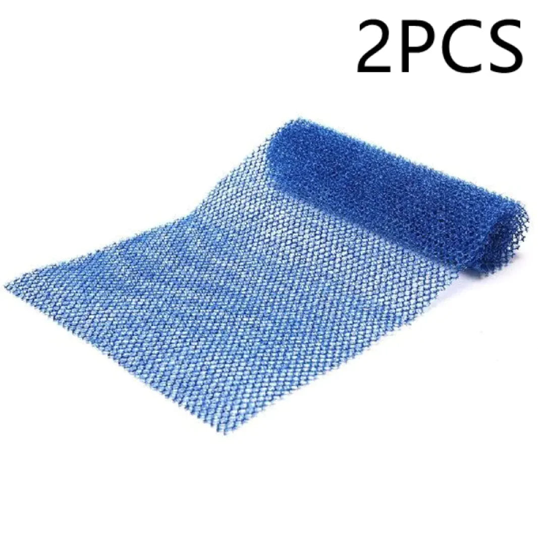 Exfoliating Long Net Shower Scrubber