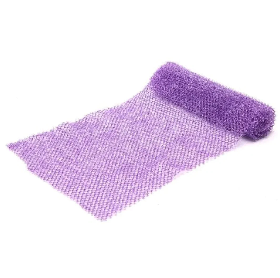 Exfoliating Long Net Shower Scrubber